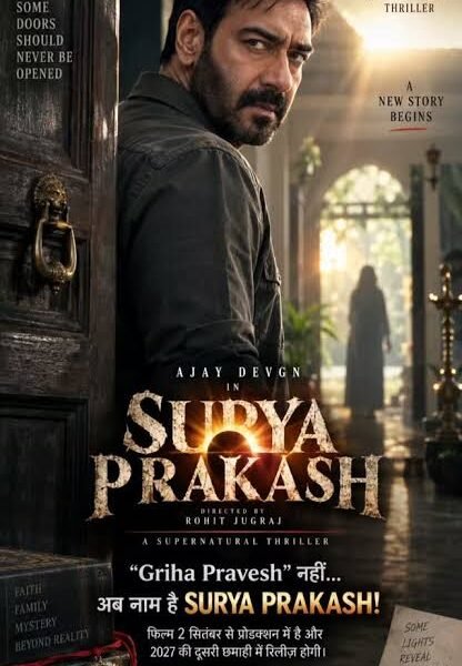 Ajay Devgn’s Upcoming Supernatural Thriller Reportedly Titled Surya Prakash